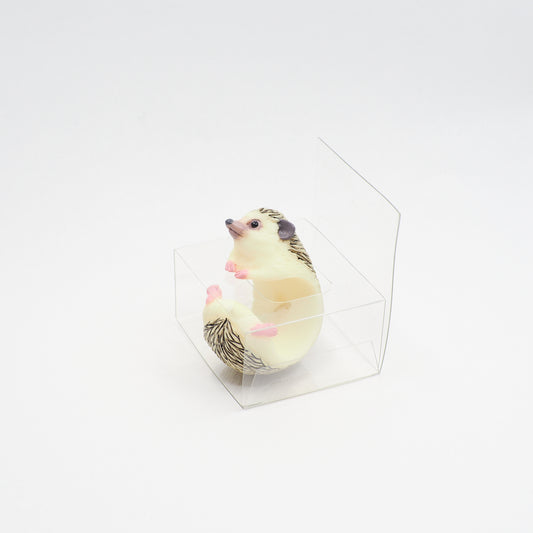 動物雕刻戒指 - 刺蝟