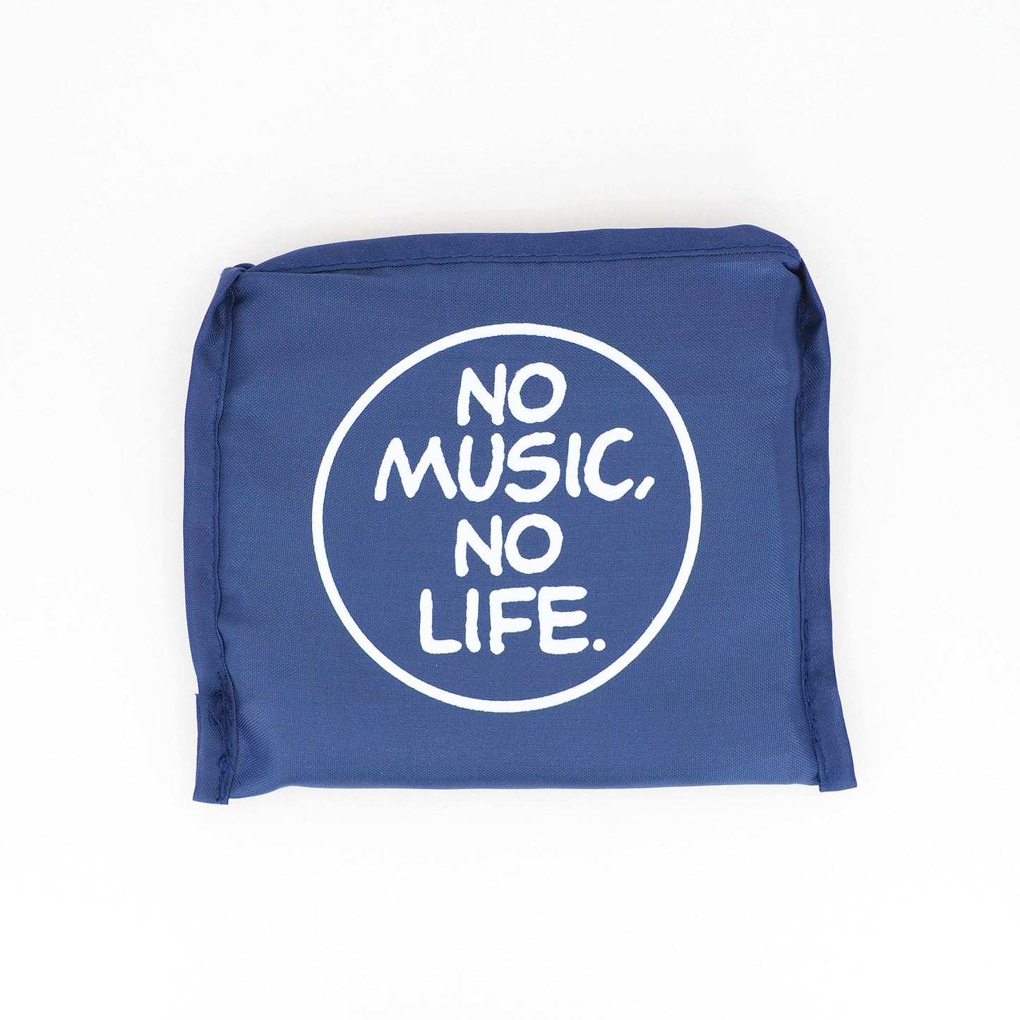 NO MUSIC NO LIFE 收納環保袋 - 藍