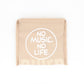 NO MUSIC NO LIFE 收納環保袋 - 沙