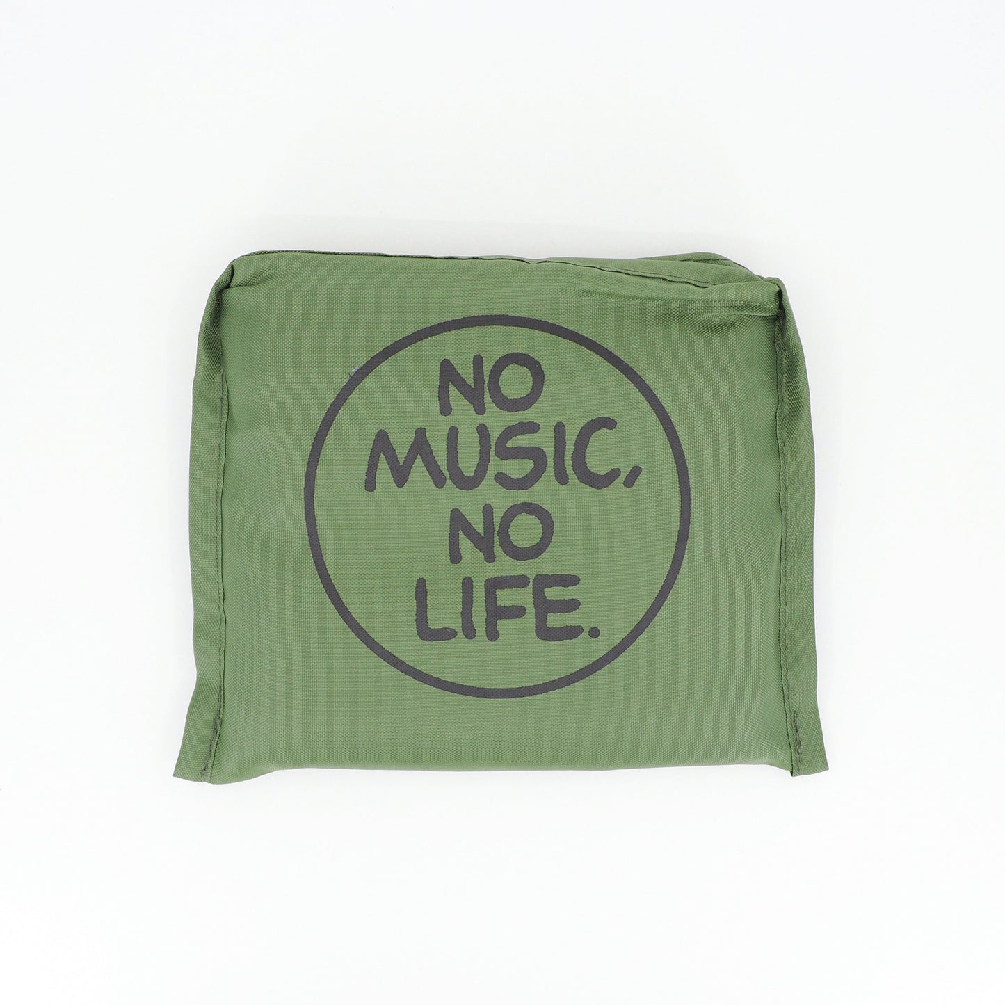 NO MUSIC NO LIFE 收納環保袋 - 綠