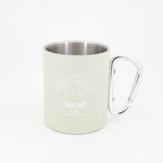 登山扣不銹鋼杯 - 沙